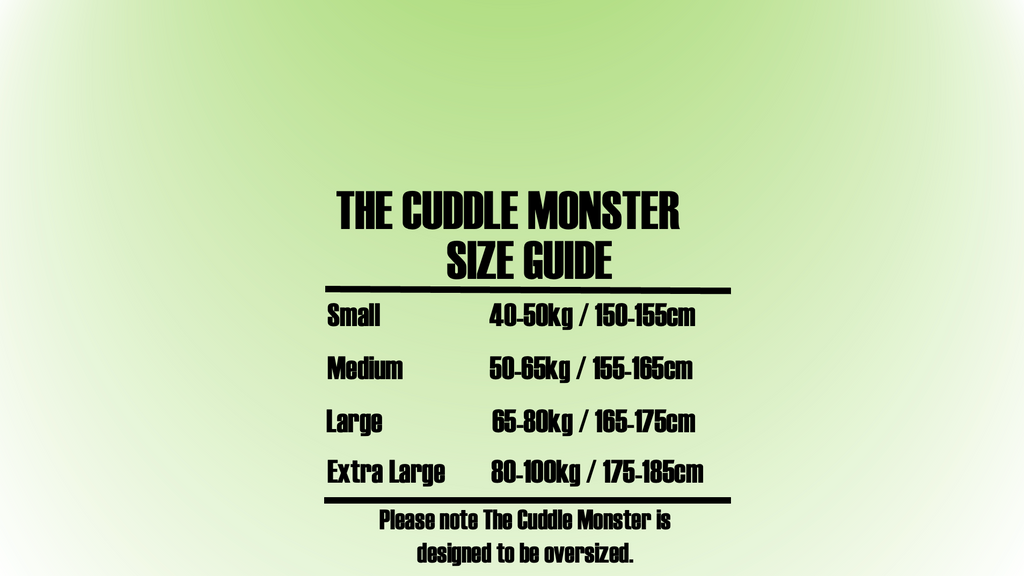 The Cuddle Monster Onesie